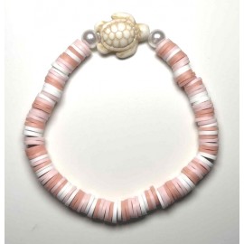 Bracelet MISS CELTIC Création Tortue Rose