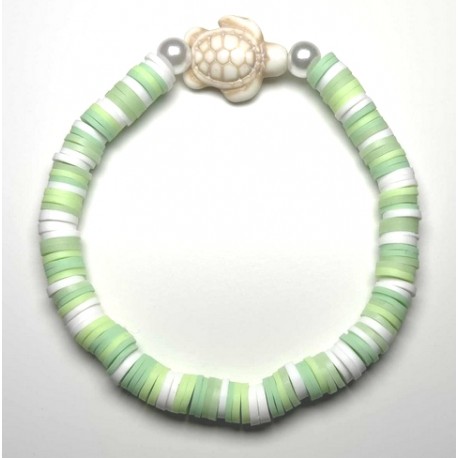 Bracelet MISS CELTIC Création Tortue Verte