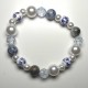 MISS CELTIC Bracelet - Blue Ceramic Pearl Creation