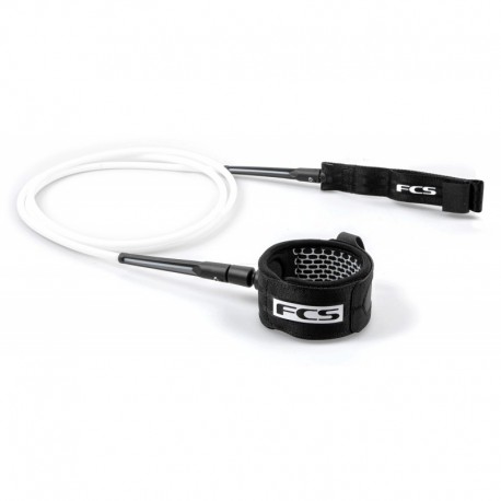 Leash FCS All Round Essential Ankle 9' White Black