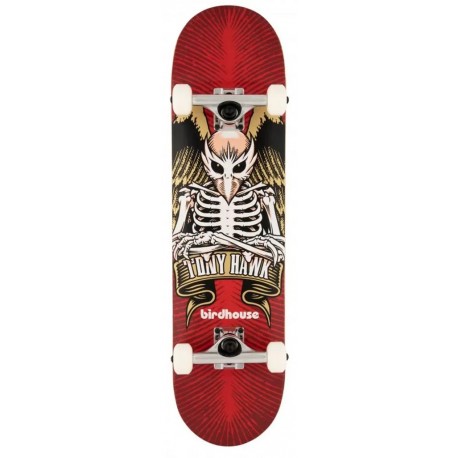 Complet Skateboard Birdhouse Icon 8.0" Red