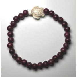 MISS CELTIC Bracelet - Turtle and Wooden Beads