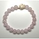 Bracelet MISS CELTIC Création Perle Tortue et Perles de Quartz Rose Naturel