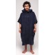 Poncho All In V Organic Bamboo Navy Blue