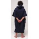 Poncho All In V Organic Bamboo Navy Blue