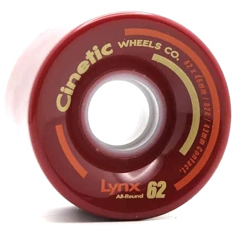 Roues Cinetic Lynx 62mm 82A