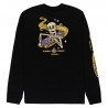 Tee Shirt Long Sleeves Man ELEMENT Timber Transender Flint Black