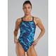 Maillot De Bain Femme une piece TYR Durafast Elite Diamondfit Blue Green