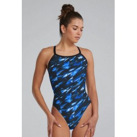 Maillot De Bain Femme une piece TYR Durafast Elite Diamondfit Triadic Blue
