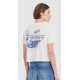 Tee Shirt Femme VOLCOM Pocket Dial Vintage White