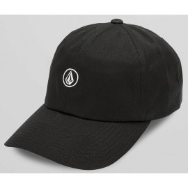 Volcom Circle Stone Dad Hat Black Cap
