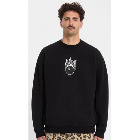 Sweat Homme Volcom Crew FA Seth Conboy Black