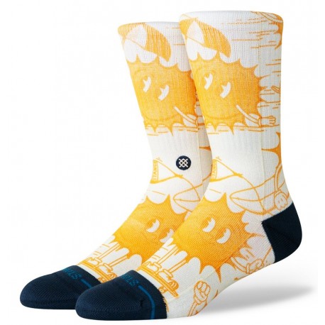 STANCE Sonnys Crew Yellow Socks