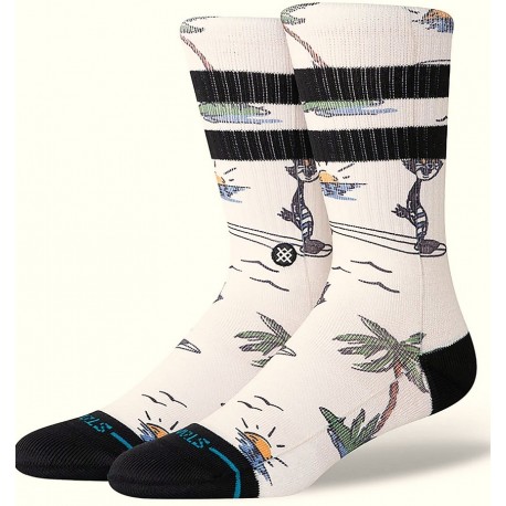 Chaussettes STANCE Kool Katz Surf Crew Canvas
