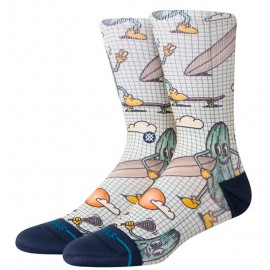 STANCE Feeling Pickled Crew Cream Socks