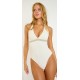 Maillot de Bain 1 Pièce Banana Moon Rosae Marany Ecru