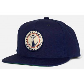 Salty Crew Tail Gate Snapback Cap Navy