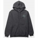 Sweat Homme Salty Crew Global Zippé Black