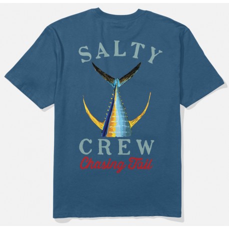Men's SALTY CREW Tailed Cast Blue T-Shirt