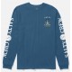 Tee Shirt Manche Longue Homme SALTY CREW Tailed Cast Blue