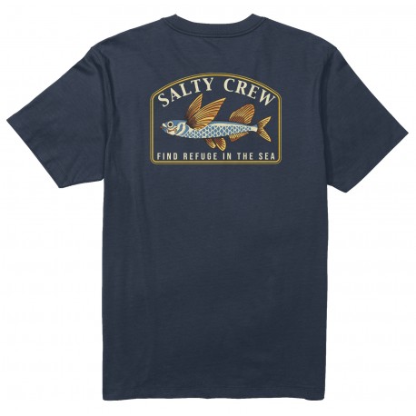 Tee Shirt Homme SALTY CREW Fly Home Navy