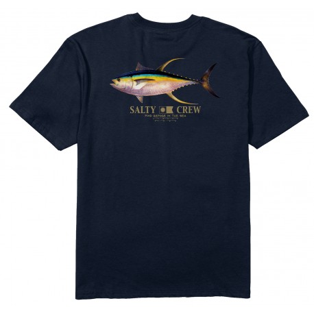 Tee Shirt Homme SALTY CREW Ahi Classic Navy