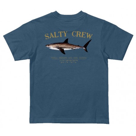 Tee Shirt Homme SALTY CREW Bruce Cast Blue