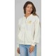 SALTY CREW Women's Simplicity Zip Hoodie - Off White