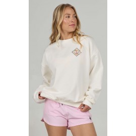 Sweat Femme SALTY CREW Tippet Crew Off White