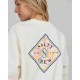 Sweat Femme SALTY CREW Tippet Crew Off White