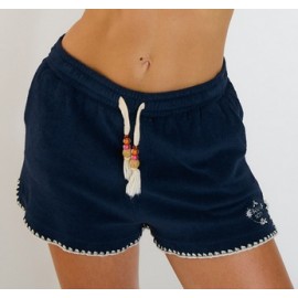 BANANA MOON Riley Palmspong Navy Terry Shorts