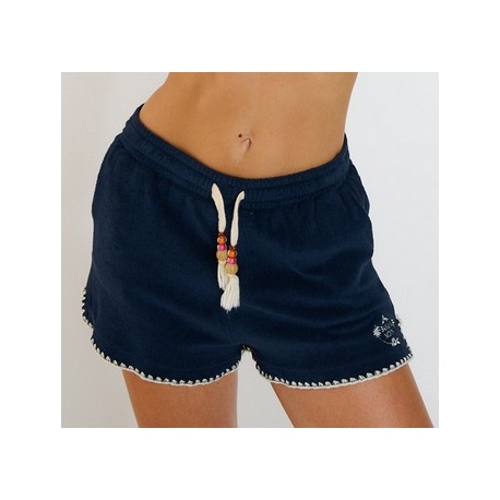 BANANA MOON Willow Seasponge Blue Terry Shorts