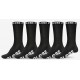 Pack of 5 Globe Blackout Crew Socks Black