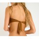 Banana Moon Westo Nevada Brown Bikini Top