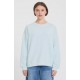 Sweat Femme VOLCOM Stone Soft Crew Light Blue Acid