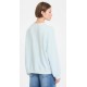 VOLCOM Women's Stone Soft Crew Neck Sweatshirt, Light Blue Acid