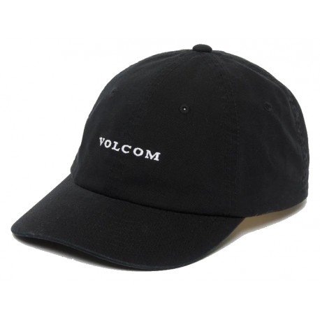Volcom Full Stone Washed Adj Hat Cap Black