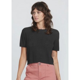 Haut Femme VOLCOM Meshy Beach Black