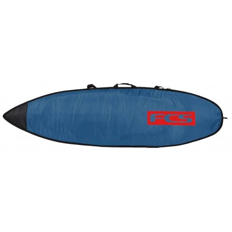 FCS Classic All Purpose Surf Cover 6'0 Steel Blue White