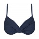 Haut de Maillot de Bain BARTS Solid Underwire Navy Bonnet C/D