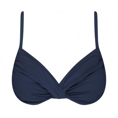 Haut de Maillot de Bain BARTS Solid Underwire Navy Bonnet C/D