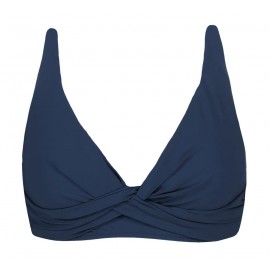 BARTS Solid Top Multifit Navy Swimsuit Top