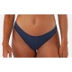 BARTS Solid High Leg Briefs Navy Bikini Bottoms
