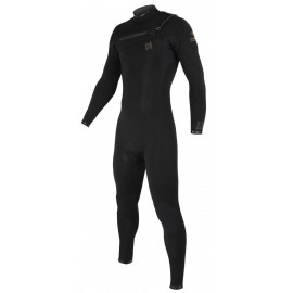 Wetsuit Sooruz Men Fighter Chest Zip 4/3mm Black
