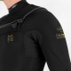 Wetsuit Sooruz Men Fighter Chest Zip 4/3mm Black