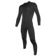 Combinaison Sooruz Homme Fly+ Back Zip 4/3mm Black