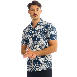 SUN PROJECT Sunday Men's Lightweight Shirt, Navy Blue