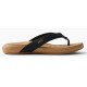 Reef Cushion Melody Black Tan Woman Sandal