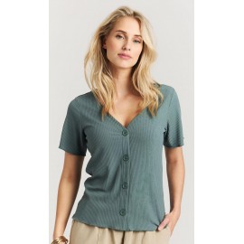 PROTEST Women's PrtOval Top in Laurel Green