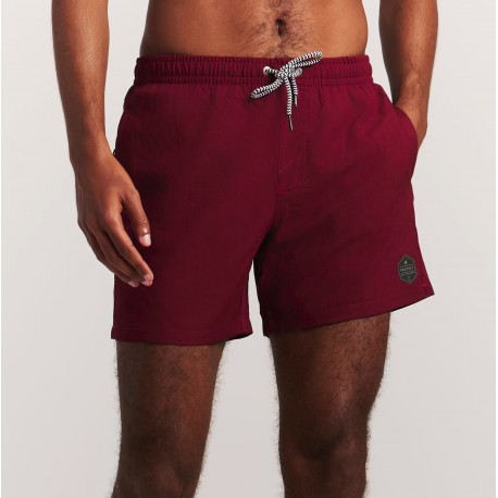Protest Davey Boardshorts - Red Sangria